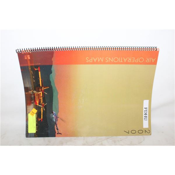 AIR OPERATIONS MAP BOOKLET 12"X17"