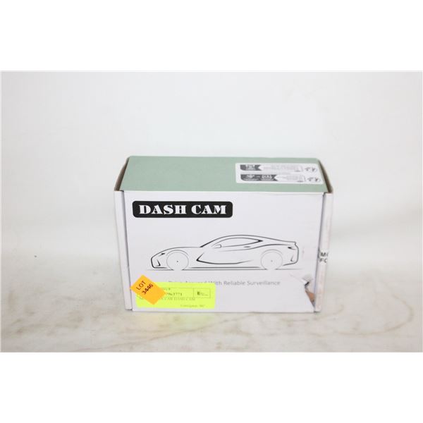 NEW IN BOX CAR DASH CAM