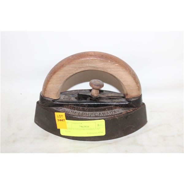 ANTIQUE TAYLOR FORBES SAD IRON