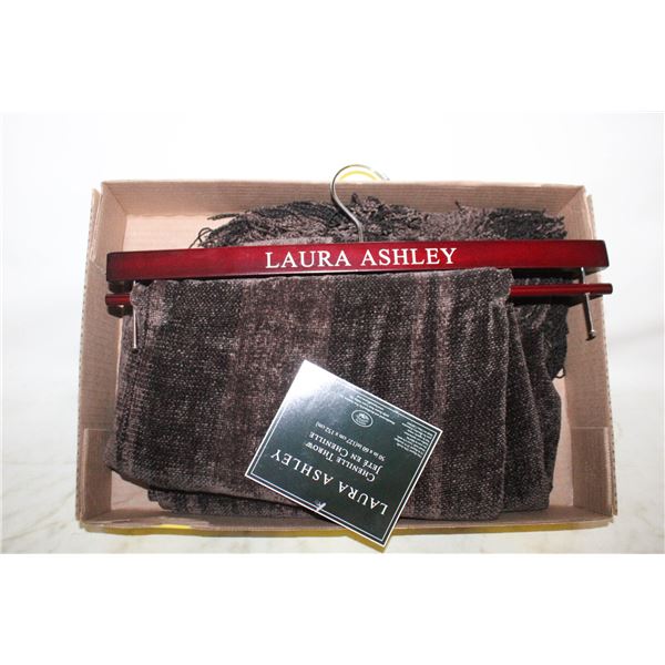 NEW LAURA ASHLEY CHENILLE THROW