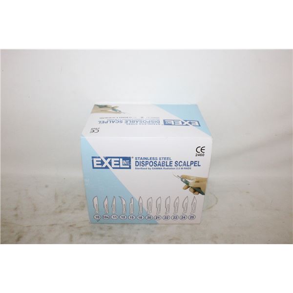 LOT OF NEW 80PC DISPOSABLE SCALPELS