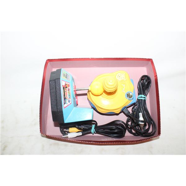 VINTAGE MS PAC-MAN GAME & WINNIE THE