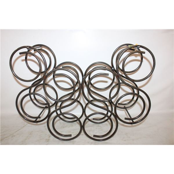 METAL WINE HOLDER 20”X16”