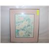 Image 1 : B. BLAIS SIGNED 3-D FLORAL EMBOSSED