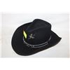 Image 1 : LADIES BLACK COWBOY HAT - MASTER