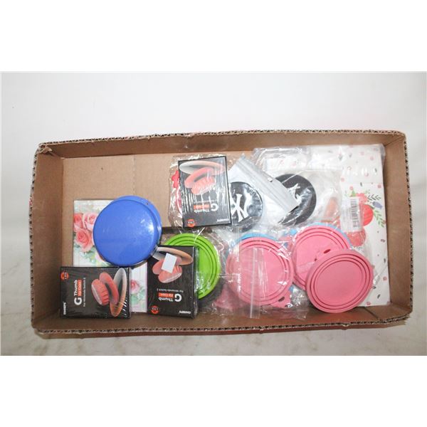FLAT OF ASSORTED ITEMS