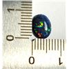 Image 1 : 19) NATURAL 1.75 CT BLACK FIRE OPAL,