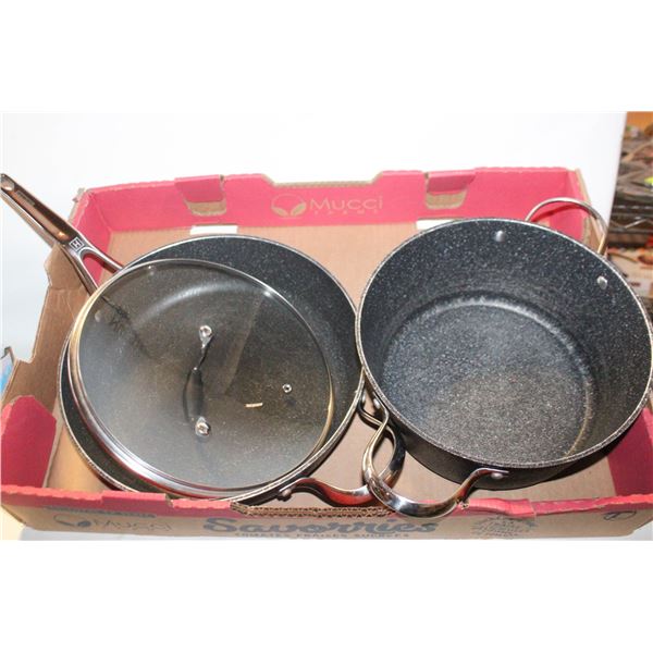 3-PIECE "THE ROCK" JUMBO COOKER (12" DIAM.,