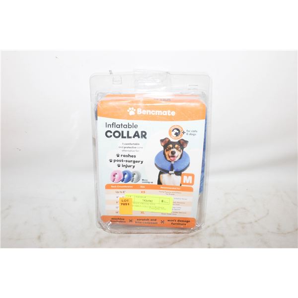 BENCMATE PROTECTIVE INFLATABLE COLLAR FOR DOGS