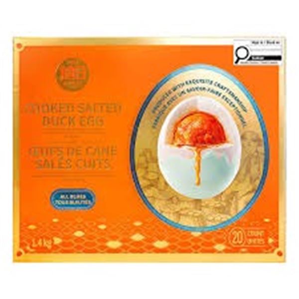 NEW XURI TRADITIONALLY COOKED SALTED DUCK EGGS