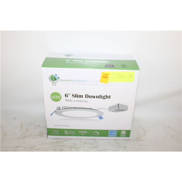 6” SLIM DOWNLIGHT SIDE-EMITTING 18W