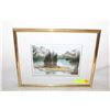 Image 1 : FRED BUCHWITZ PRINT MALIGNE LAKE WITH