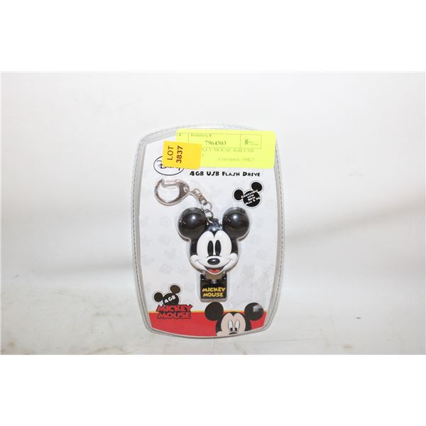 DISNEY MICKEY MOUSE 4GB USB FLASH DRIVE