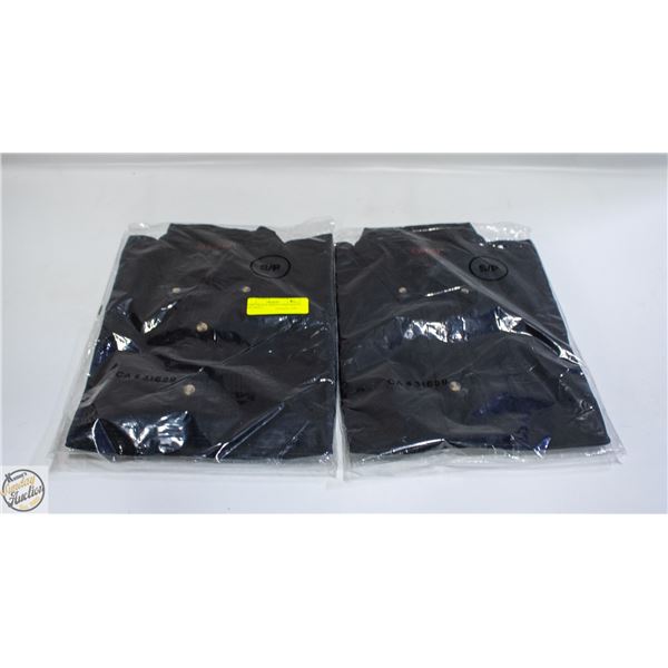 #4408-2 BLACK SHIRTS LONG SLEEVE SIZE SMALL