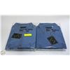 Image 1 : #4409-2 BLUE JEAN SHIRTS LONG SLEEVE SIZE 3 XL