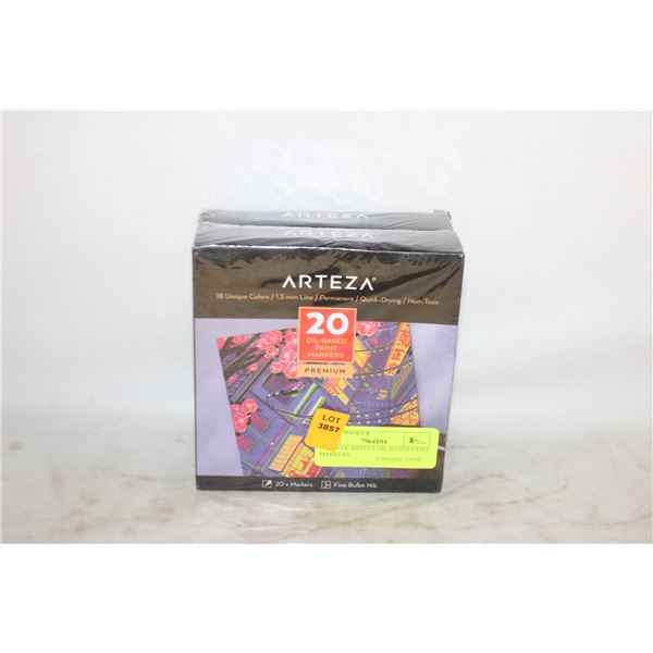 2 SETS OF ARTEZA OIL-BASED PAINT MARKERS,
