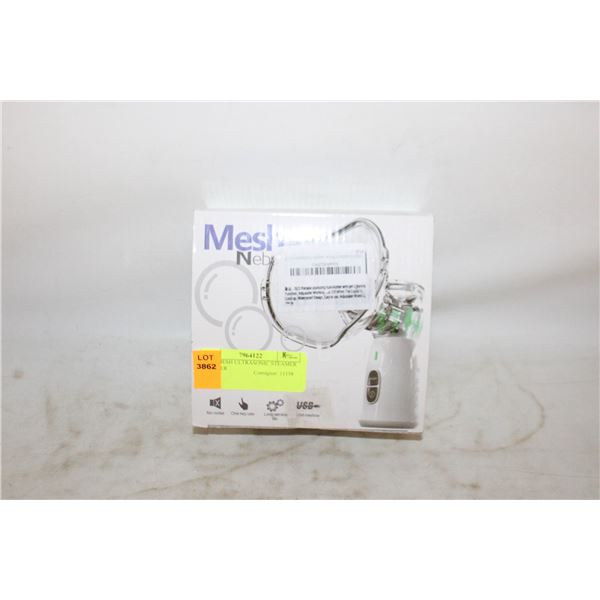 NEW MESH ULTRASONIC STEAMER INHALER
