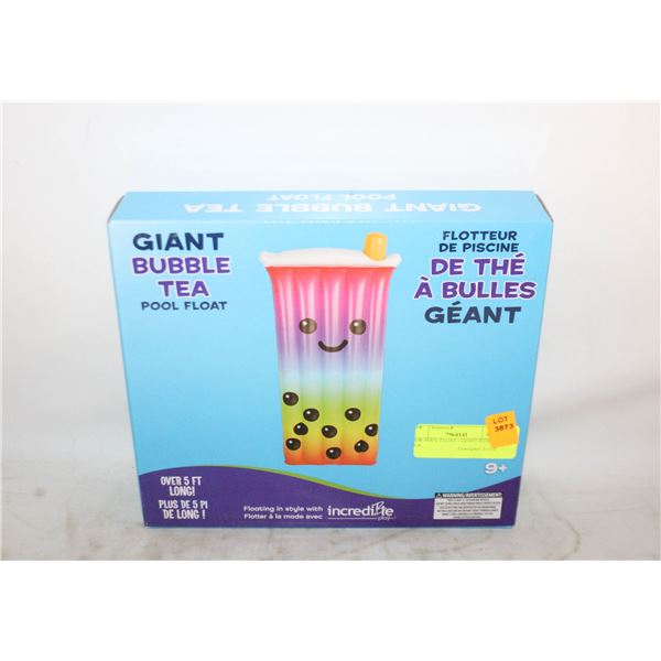 NEW POOL FLOAT - GIANT BUBBLE TEA,