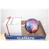 Image 1 : 3D NEBULA MOON LIGHT, 6", REMOTE,