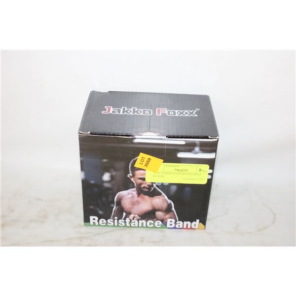 NEW JAKKO FOXX RESISTANCE BANDS