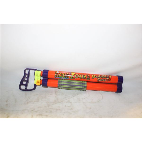 AQUA ZOOKA "DOUBLE SHOT" WATER SOAKER