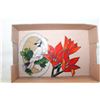 Image 1 : STAINED GLASS LIFE FLOWER SUNCATCHER - 9" +