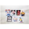 Image 1 : 7 X LOT VINTAGE HOCKEY CARDS AUTOGRAPH