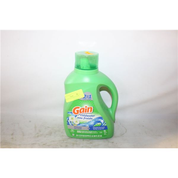 NEW GAIN COLD WASH 61 LOADS