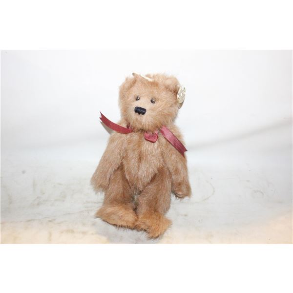 PLUSH BEAR COMET STRIP DETAILS 10" TALL
