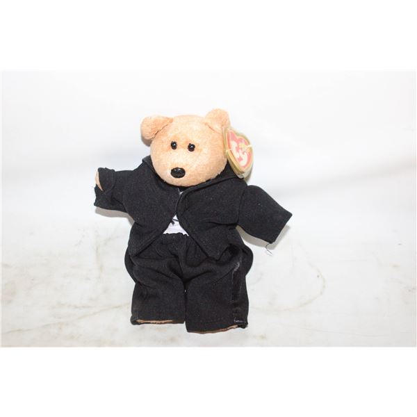 2000 CASHEW BEAR TY BEANIE ORIGINAL BABY W/ TAGS
