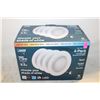 Image 1 : 4 PK LED REPLACEMENT INSERTS FOR 5-6 IN POT