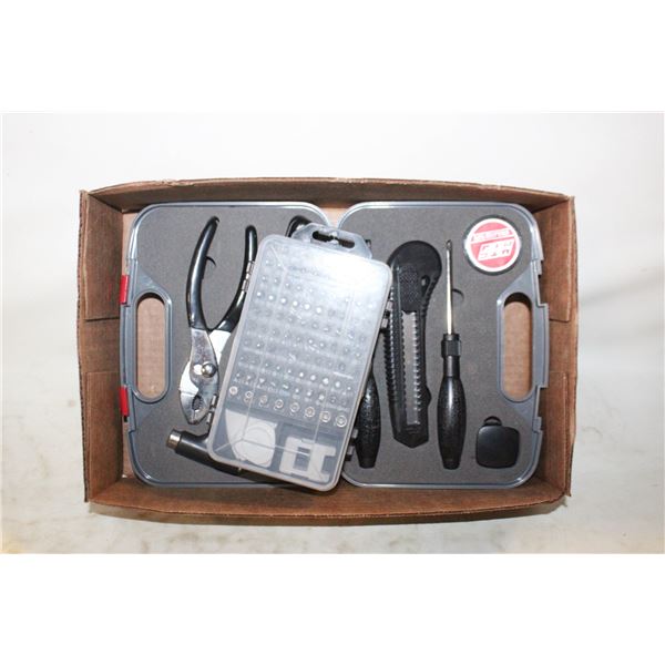 2 SMALL TOOL KITS 1 FOR COMPUTERS