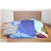 Image 1 : BOX OF MIX SIZES, COLOR,  ALL POLYESTER