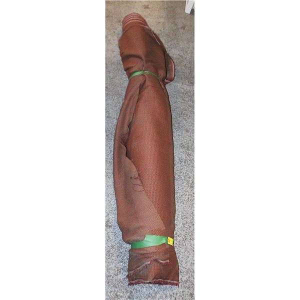 14 METERS RUST/BLACK FABRIC 60”