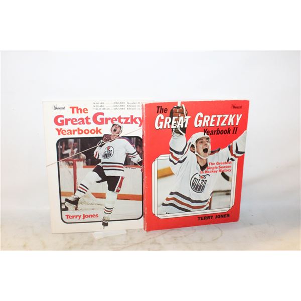 VINTAGE GRETZKY YEAR BOOKS-ESTATE