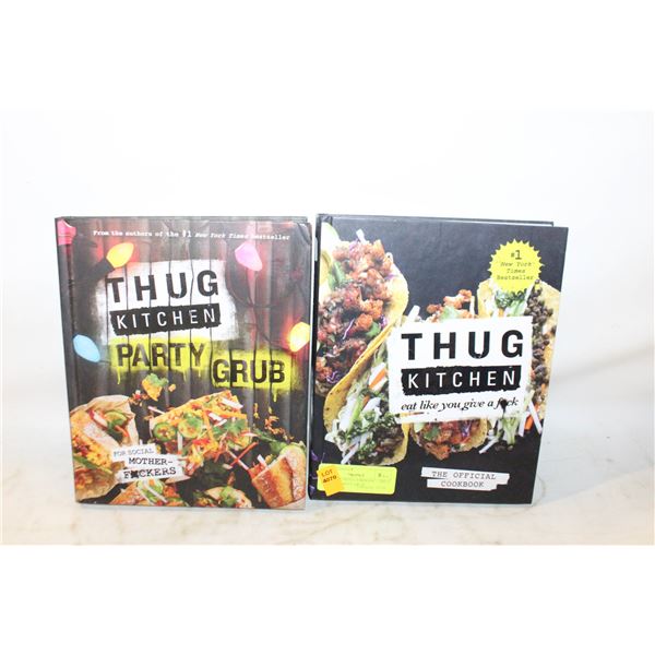 THUG KITCHEN COOKBOOK + THUG KITCHEN PARTY GRUB
