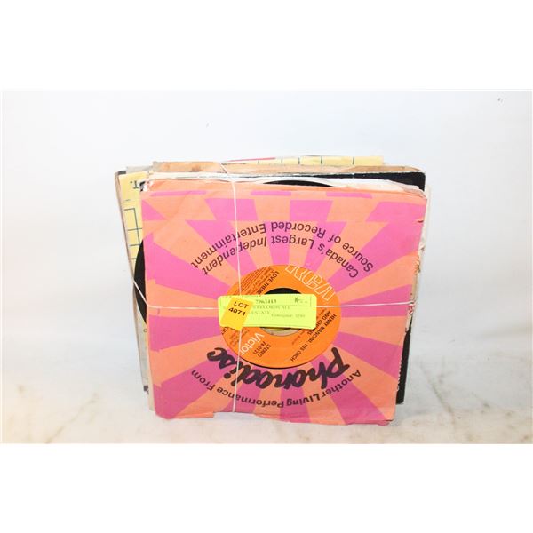 VINTAGE 45'S RECORDS ALL TOGETHER-ESTATE