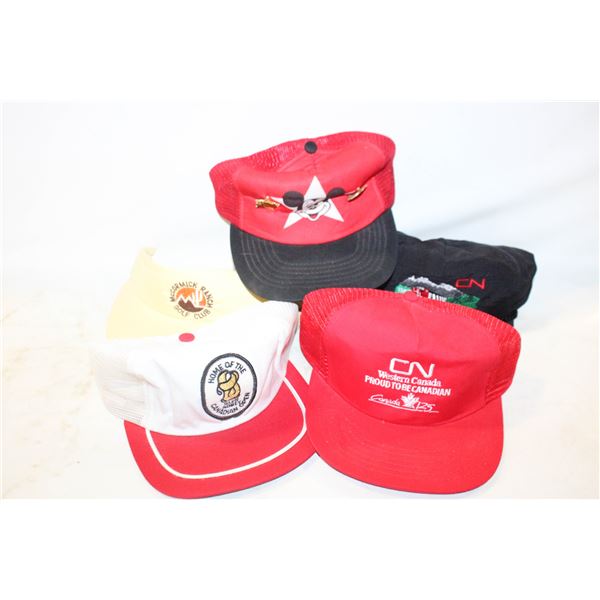 VINTAGE HATS ALL TOGETHER-ESTATE