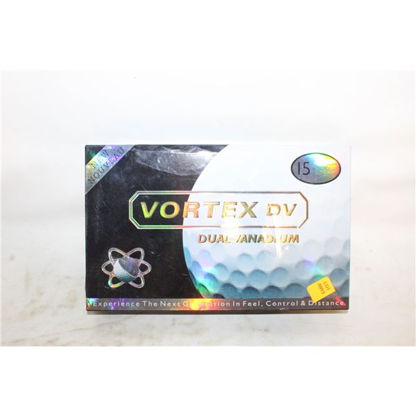 VORTEX DUAL VANADIUM GOLF BALLS