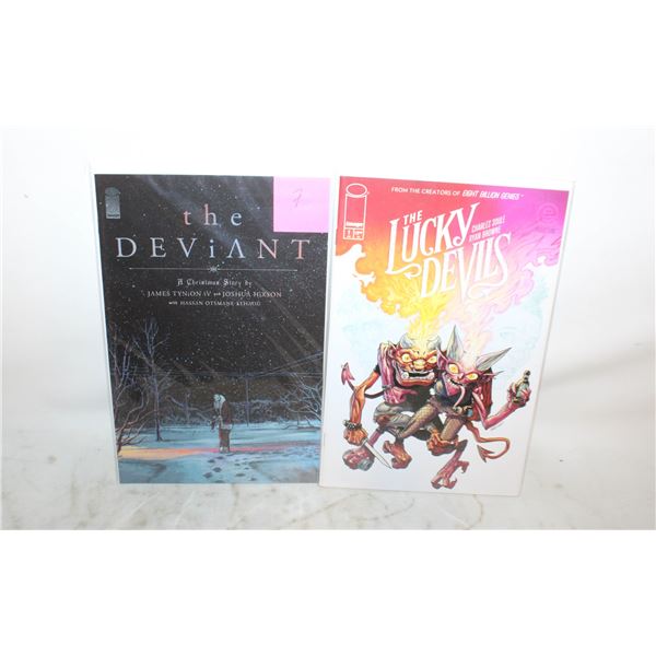 INDY COMICS THE DEVIANT #1 & LUCKY DEVILS