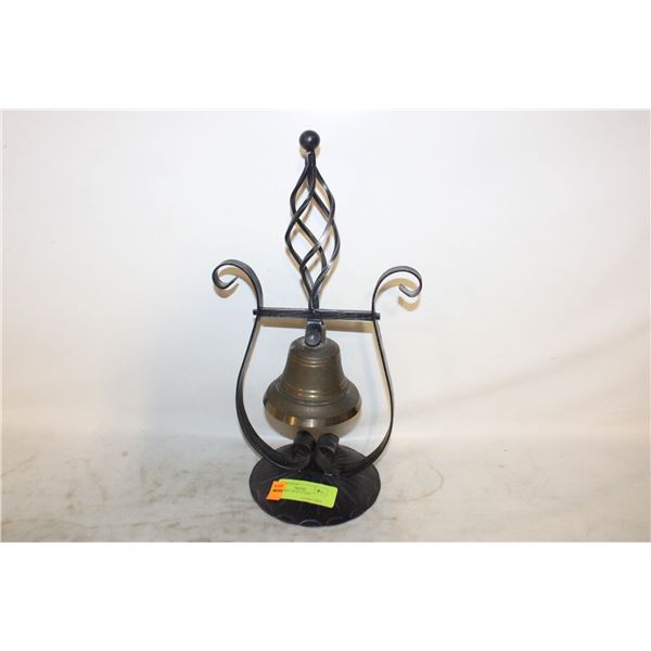 BRASS BELL WITH STAND