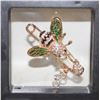 Image 1 : NEW BEE RHINESTONE ENCRUSTED DETAILS