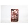 Image 1 : 1 OZ COPPER BAR