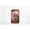 Image 1 : 1 OZ COPPER BAR