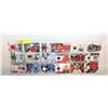 Image 1 : 2 SHEETS GAME WORN JERSEY COLLECTOR CARDS-ESTATE