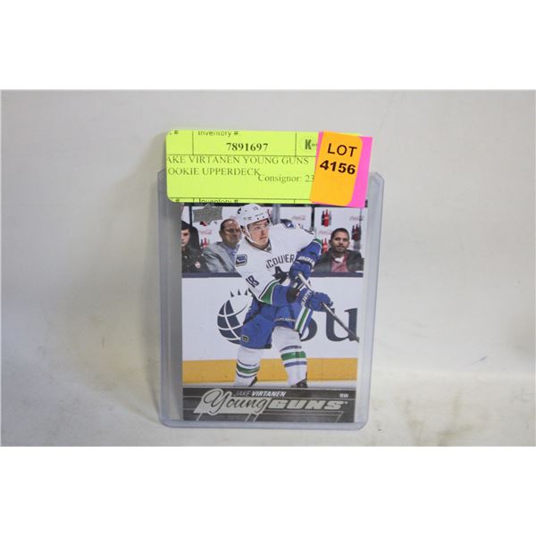 JAKE VIRTANEN YOUNG GUNS ROOKIE UPPERDECK