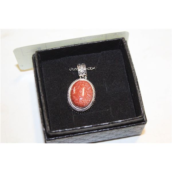 16” – 18” GOLDSTONE OVAL NECKLACE