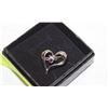 Image 1 : SILVER PL. BIRTHSTONE HEART BROOCH