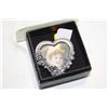 Image 1 : VTG. HEARTSHAPED VICTORIAN PIC. FR. BR.