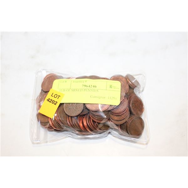 1LB OF MIXED PENNIES